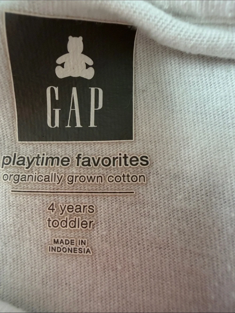 GAP toddler 100%